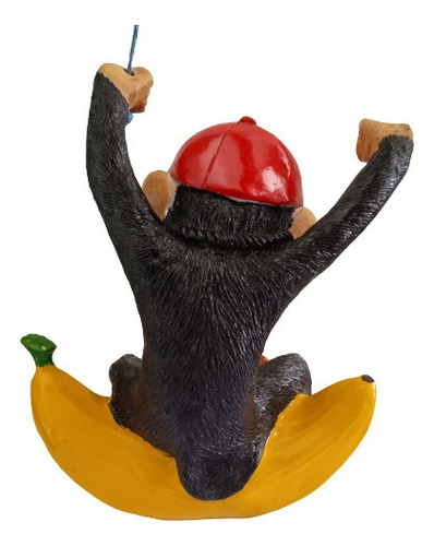 Imagen 2 de 4 de Changuito Con Banana, Macetero Colgante.