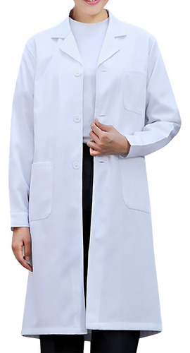 Batas De Laboratorio Unisex De Manga Larga Laboratory Hospit
