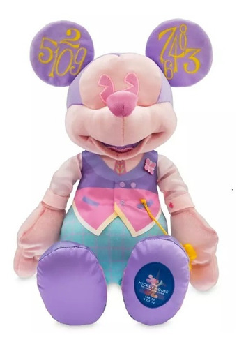 Peluche Mickey Mouse Its A Small World 42cm - 50 Aniv Disney