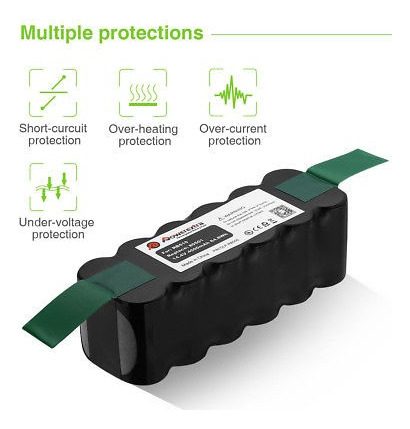 4500mah Ni-mh Batería Para Irobot Roomba 500 600 700 800 Ser