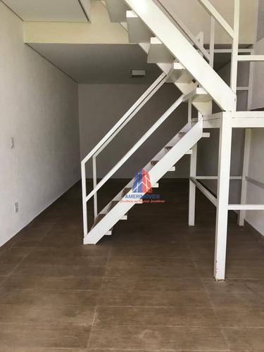 Imagem 2 de 4 de Sala Para Alugar, 46 M² Por R$ 720/mês - Vila Santa Catarina - Americana/sp - Sa0132