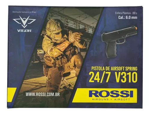 Pistola de Airsoft Vigor Spring VG 24/7 V310 Rossi 6mm