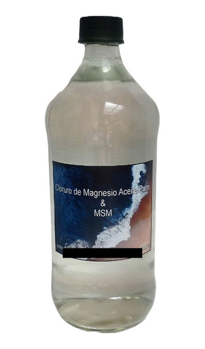 Aceite De Magnesio + Msm (metilsulfonil Metano) 1000ml 