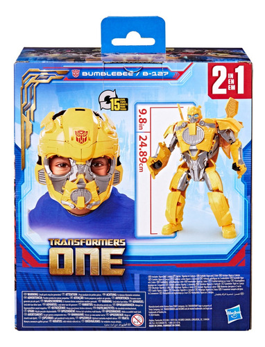 Figura De Acción Y Máscara Transformers One Bumblebee B-127
