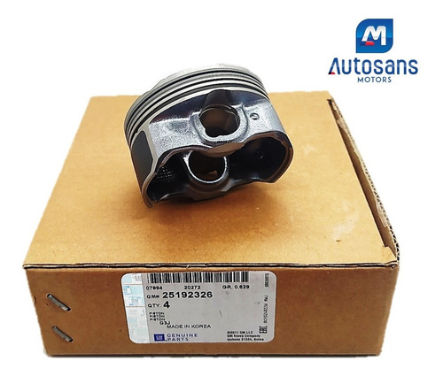 Piston Motor Cruze Std Original Gm (und)