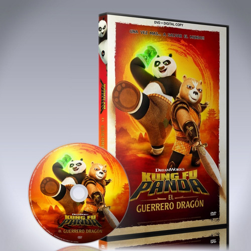 Kung Fu Panda El Guerrero Dragon Serie Dvd Latino/ingles