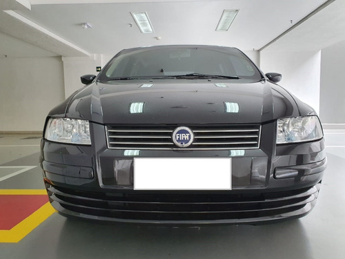 Fiat Stilo 1.8 8v Flex 5p 2007 / 2007 Preto Completo Único D