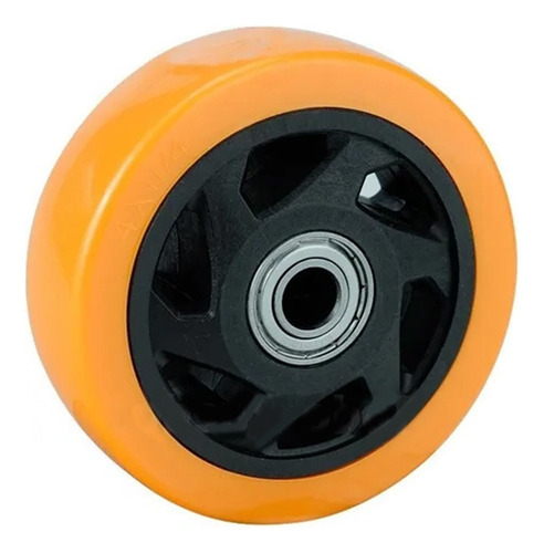 Rueda De Poliuretano Con Rulemanes 100mm Para 130kg C/u