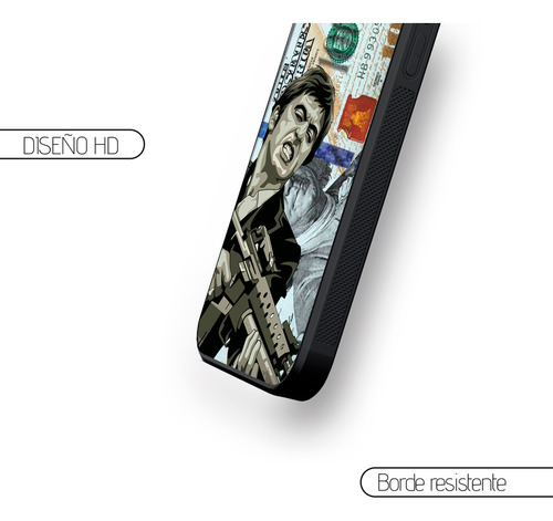 Funda + Extra Para Motorola (todos) Scareeface Motorola G7power