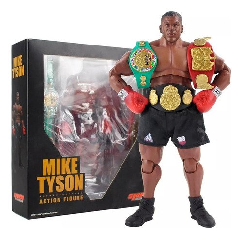 Mike Tyson Nuevo Con Caja Y Accesorios!