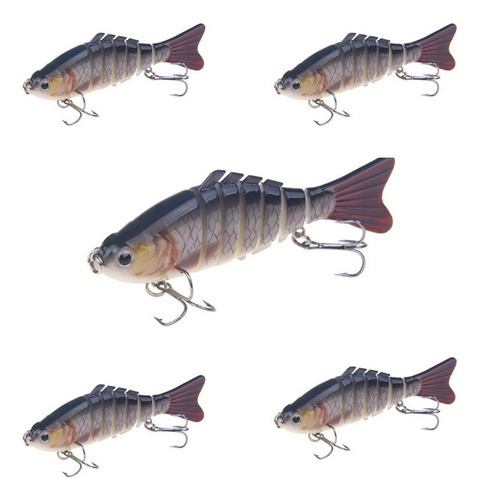 A Señuelo De Pesca Articulado 100mm-5pcs