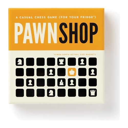 Mono De Latón Pawn Shop  Casual Chess Magnetic Juego 9440j