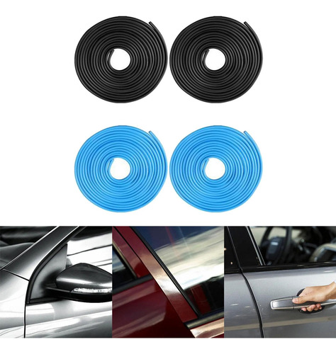 4x Protectores De Borde De Puerta De Coche Protectores De