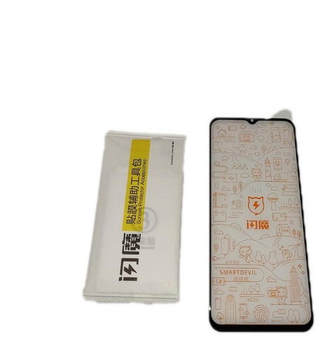 2 Piezas Cristal Templado Smart Devil Para Mi 10 Lite