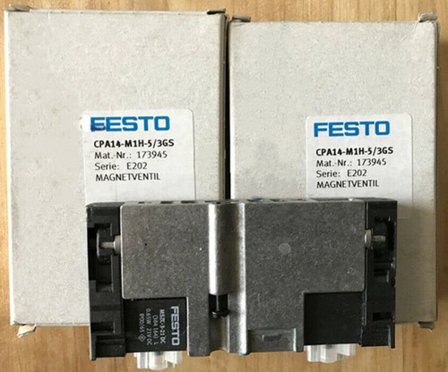 New Festo Cpa14-m1h-5/3gs 173945 Solenoid Valve Ttg