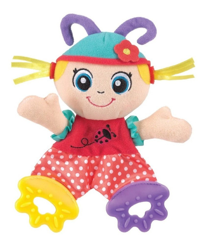 Mordedera Llamadientes Con Texturas Para Bebé Lulu Playgro