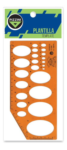 Plantilla Pizzini Círculos En Isometría Modelo 5818