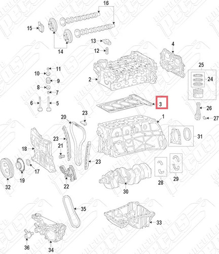 Junta Do Cabecote Mercedes S205 C180 2016 Original