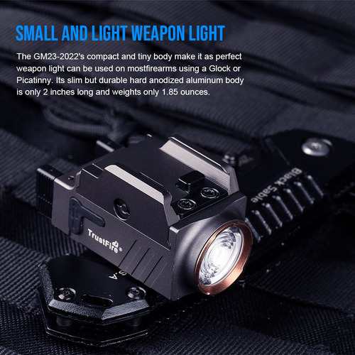 Linterna Láser Led Trustfire Gm23s Para Todas Las Pistolas
