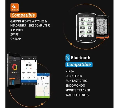 Banda Cardiaca H64 Magene Bluetooth/Ant+ –  - La Tienda