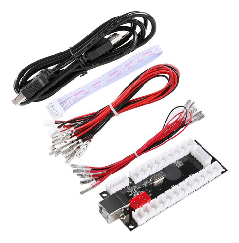 Qenker Kit De Bricolaje Led Arcade Para 2 Jugadores Para Usb