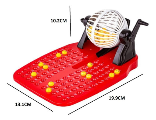 Bingo Juego De Mesa Tombola Rifas Fiesta Tablero