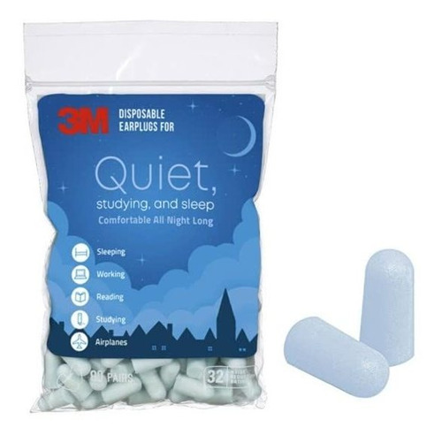 Tapones Para Oídos - 3m Disposable Earplugs, Hearing Protect