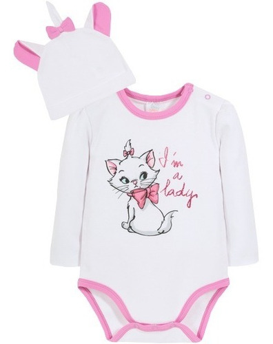 Pack Body Bebe Los Aristogatos Marie Blanco Disney