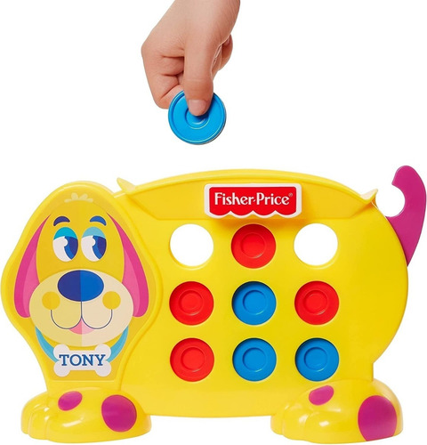 Fisher Price Perrito Tic Tac Tony, Juego De Mesa Para Niños