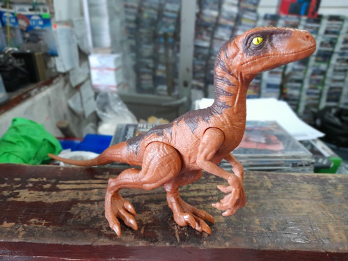 Jurassic World Velociraptor Basico Mattel (Usado)