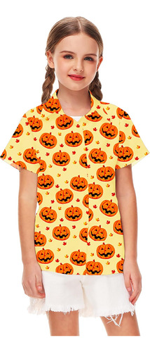 Camisas Con Botones De Halloween Camisa De Fantasma De Calab