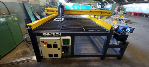 Pantógrafo Router Plasma Cnc Intech Cuarto Eje Acero Chapa