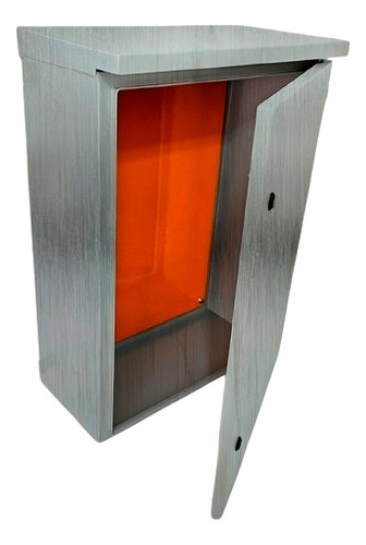 Quadro De Comando Com Teto Aço Inox 800x600x250 Ip54 Inox Escovado