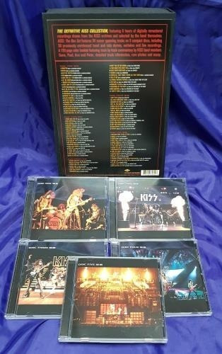 Kiss Box 5cds Definitive Collection & Book Original U.s.a.