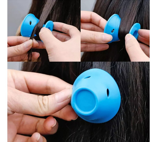 40 Pinzas For Rizar El Pelo, Resistentes Al Calor, Herramie