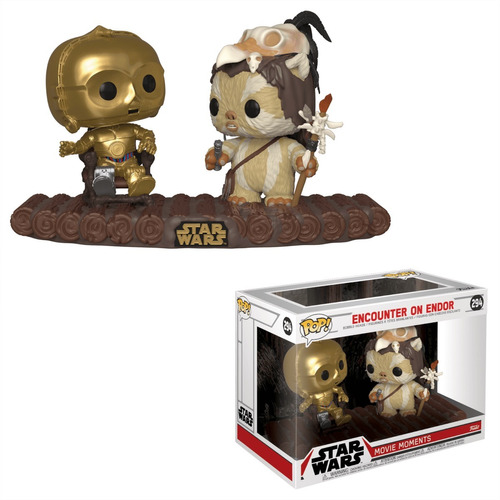 Funko Pop Star Wars Movie Moment C3po Ewok Endor 294original