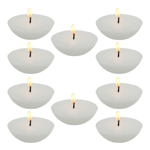 10 Velas Flotantes Para Eventos Aluzza