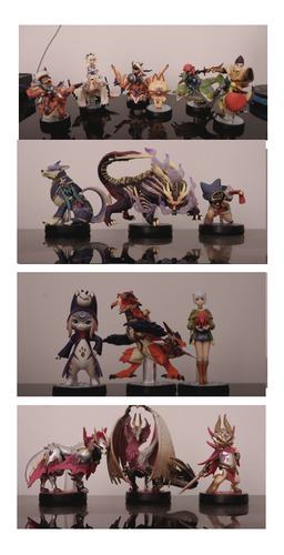 Coleção Amiibo Monster Hunter