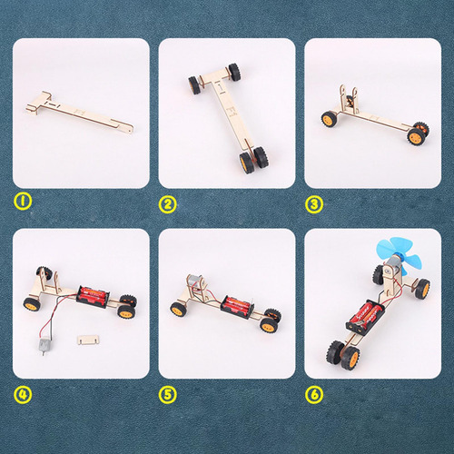 3 Paquete De 2-6 Unidades De Kit De Modelo De 3 Piezas