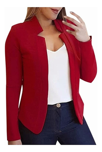 Saco Blazer Dama, Negro, Rojo ,rosa ,blanco