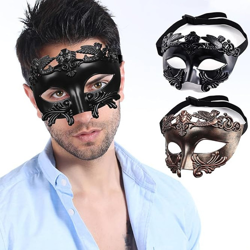 Venetian Masquerade Greek Adults Face Masks Mardi Gras Hallo