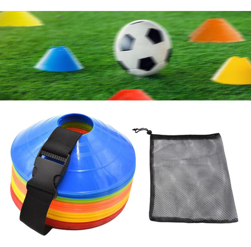 Conos De Fútbol, Conos De Disco De 40 Piezas Coloridas.