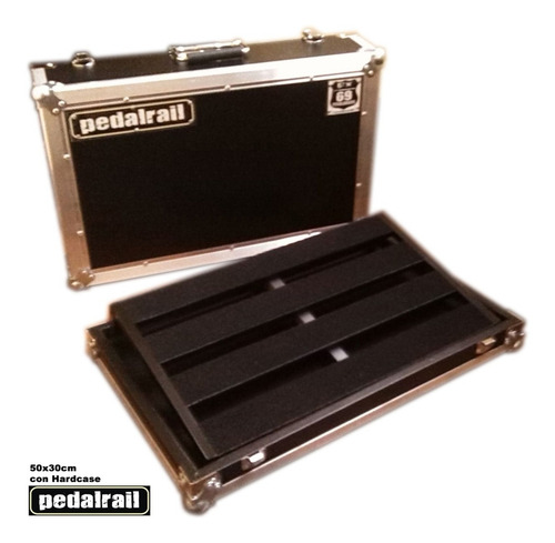 Pedalboard Rail 50x30cm (pedales Efectos Guitarra Bajo)