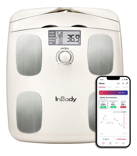 Báscula Digital Inbody H20n - Analizador Bluetooth Inteligen