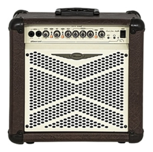 Cubo Voz E Violão Amplificador 40w 8 Oneal Ocv-208x Cor Marrom