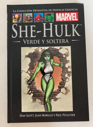 Comic Marvel: She-hulk - Verde Y Soltera. Colección Salvat. (Usado)