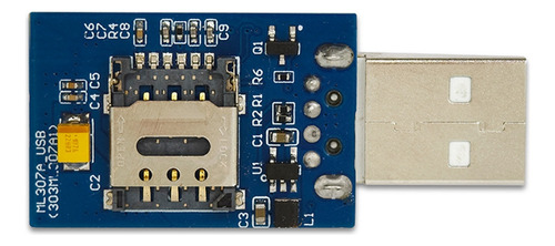 Módulo Netcom Completo Air780eg 4g Módulo De Internet Usb Co