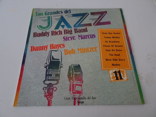 Buddy Rich Big Band Grandes Del Jazz Nº 11 - Vinilo Español 