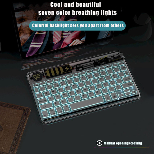 Combo De Teclado Y Ratón Inalámbricos Con Conexión Bt 3.0 Tr