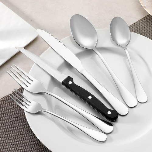 12pcs Cuchara De Acero Inoxidable Para Uso Doméstico